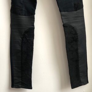 Rag & Bone Jeans - Embroidered & Leather patches